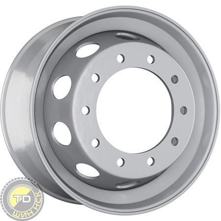 Accuride 15099 22.5x9 10x335 ET175 CB281 Silver 12,5 мм 4000 кг