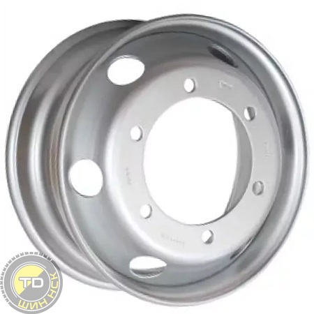 ASTERRO 1757B 17.5x6 6x245 ET116 CB202 Silver 10 мм 2100 кг